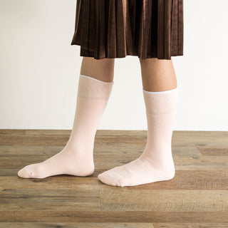 【あったか光電子ソックス】 光電子®ファイバーパイルソックス パウダーピンク-日本製-