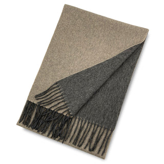 Cashmere 100% 리버시블 머플러 무지 Beige 베이지(오리지널 BOX들이) 30 cm×180 cm