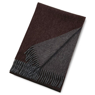 Cashmere100% 리버시블 머플러 무지 Brown 브라운(오리지널 BOX들이) 30 cm×180 cm