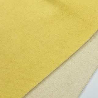 CashmereBlend 리버시블 머플러 Yellow Women's 무지 레몬 옐로우/오프 30 cm×190 cm