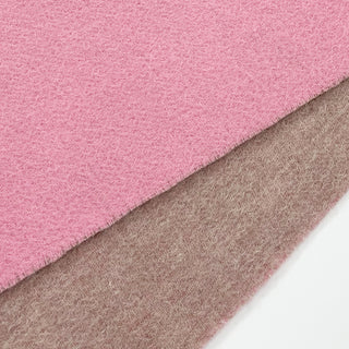 CashmereBlend 리버시블 머플러 Pink Women's 무지 핑크/베이지 30 cm×190 cm