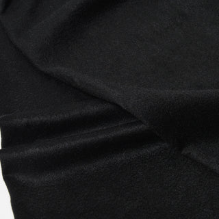 Cashmere100%  High Quality プレーン大判ストール Black 無地 ブラック 70cm×205cm