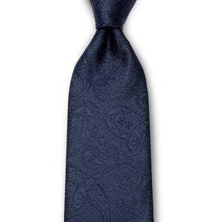 Premium Collection 京都丹後産 HAND MADEネクタイ シャドウ ペイズリー ネイビー