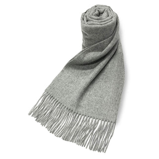 CashmereBlend プレーンストール Gray 無地 グレー 60cm×190cm