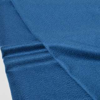 Cashmere100%  High Quality プレーンマフラー Blue 無地 ブルー 35cm×205cm