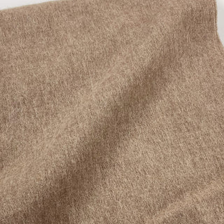 CashmereBlend プレーンストール Mocha 無地 モカ 60cm×190cm