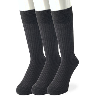 日本製高機能ビジネスソックス 2.無地-グレー