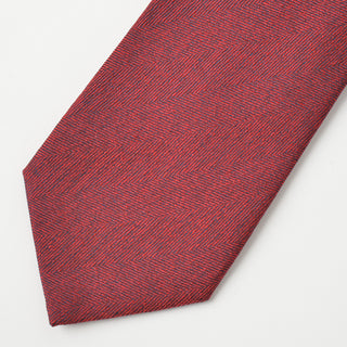 京都丹後産ネクタイ ワインソリッド メランジシルク糸使用