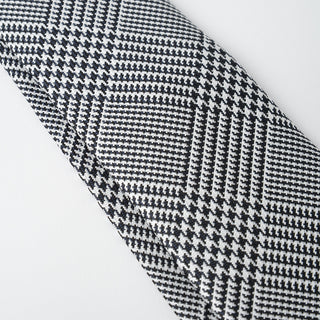 京都丹後産ネクタイ グレンチェック シルク100%