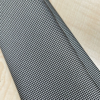 京都丹後産ネクタイ シルバーソリッド シルク100%