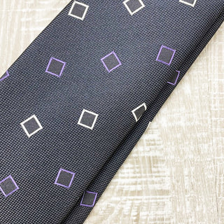 京都丹後産ネクタイ グレーコモン シルク100%
