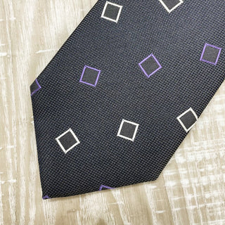 京都丹後産ネクタイ グレーコモン シルク100%