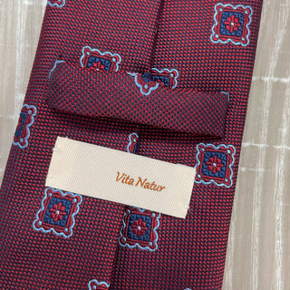 京都丹後産ネクタイ ワインコモン2 メランジシルク糸使用