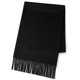 Cashmere100% 플레인 머플러 Black 무지 블랙(오리지널 BOX들이) 35 cm×186 cm 