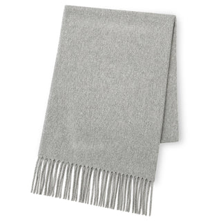Cashmere100% 플레인 머플러 Gray 무지 그레이(오리지널 BOX들이) 35 cm×186 cm 