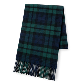 CashmereBlend 체크 머플러 BlackWatch 블랙 워치 30cm×190cm 