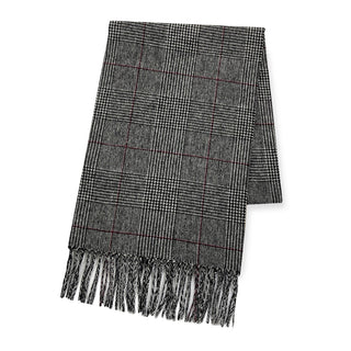 CashmereBlend チェックマフラー GlenCheck グレンチェック 30cm×190cm