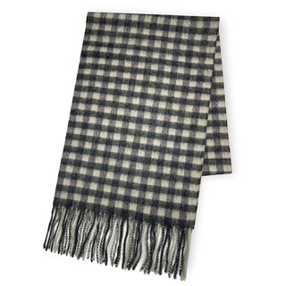 CashmereBlend 체크 머플러 TartanCheck White 타탄 체크 화이트 30cm×190cm 