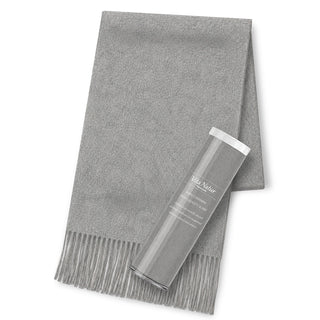 Cashmere100% 머플러 Gray 무지 그레이(오리지널 BOX들이) 30 cm×180 cm 