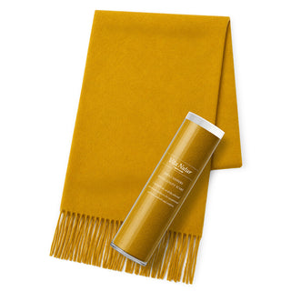 Cashmere100% 머플러 Mustard 무지 겨자(오리지널 BOX들이) 30 cm×180 cm 