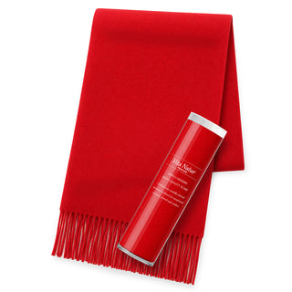 Cashmere100% 머플러 Red 무지 레드(오리지널 BOX들이) 30 cm×180 cm 