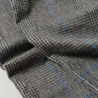 Cashmere100％  High Quality チェック大判ストール Glen Check グレンチェック（オリジナルBOX入り）70cm×205cm