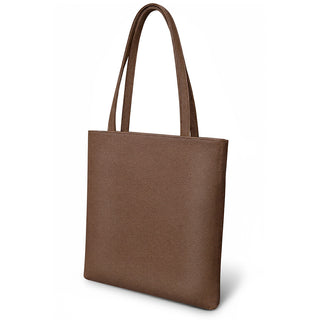 トートバッグ A4対応 PUレザー バッグ ブラウン