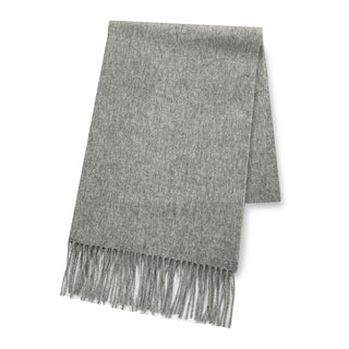 CashmereBlend プレーンマフラー Gray 無地 グレー 30cm×190cm