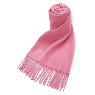 CashmereBlend 플레인 스톨 Pink 무지 핑크 60cm×190cm 